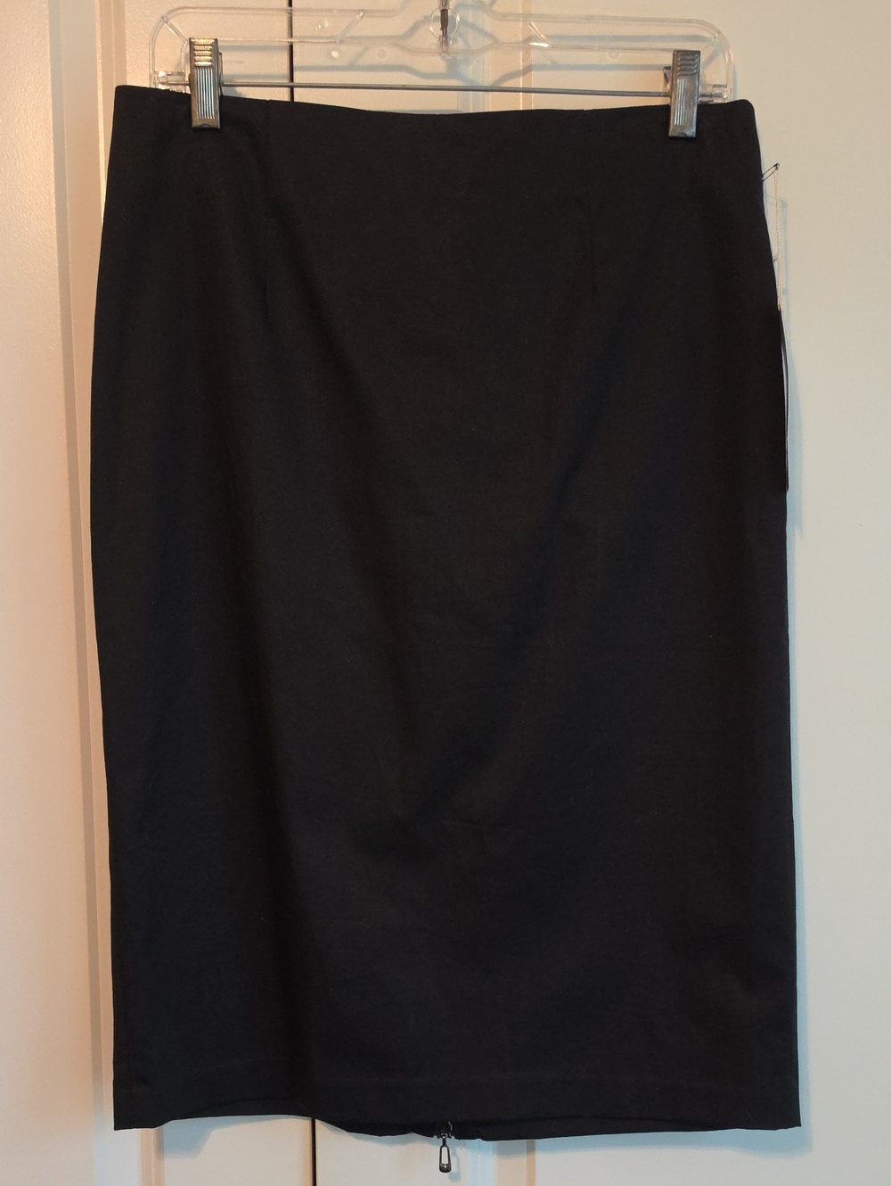 Kenar Black Pencil Skirt - Classic Straight Silhouette